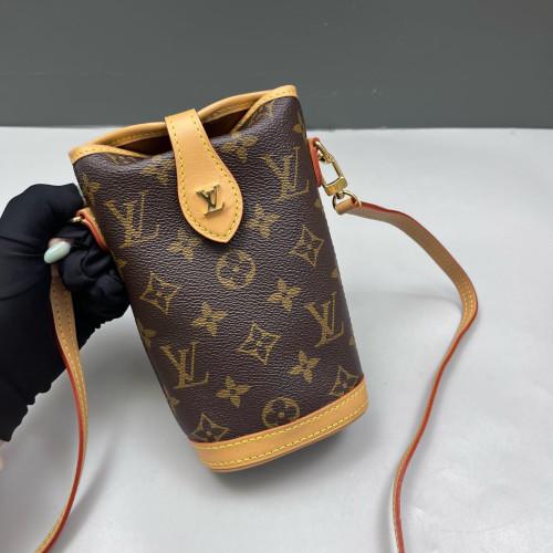 Louis Vuitton Fold Me Pouch Monogram Brown Louis Vuitton Fold Me Pouch Monogram Brown