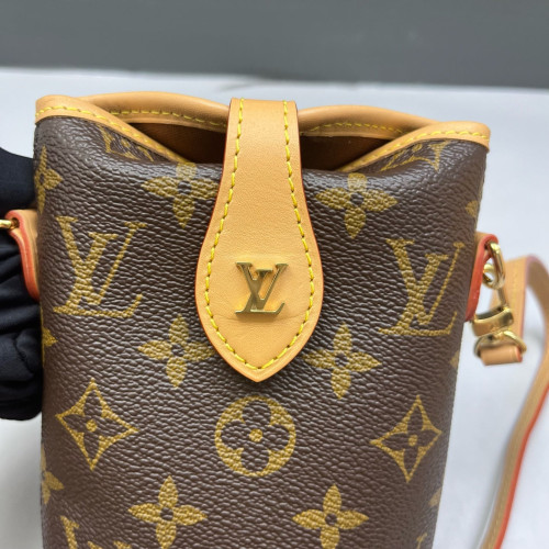 Louis Vuitton Fold Me Pouch Monogram Brown Louis Vuitton Fold Me Pouch Monogram Brown
