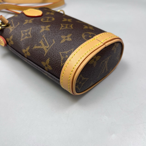 Louis Vuitton Fold Me Pouch Monogram Brown Louis Vuitton Fold Me Pouch Monogram Brown