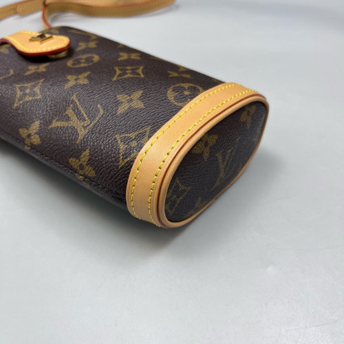 Louis Vuitton Fold Me Pouch Monogram Brown Louis Vuitton Fold Me Pouch Monogram Brown