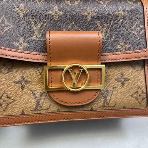 Louis Vuitton Dauphine Mini Reverse Monogram Brown