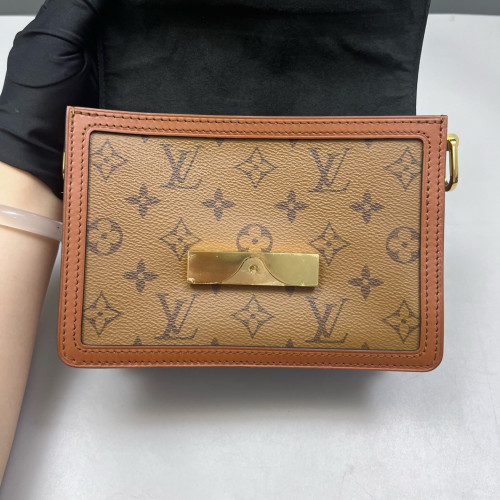 Louis Vuitton Dauphine Mini Reverse Monogram Brown