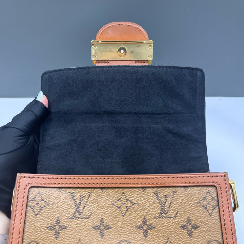 Louis Vuitton Dauphine Mini Reverse Monogram Brown