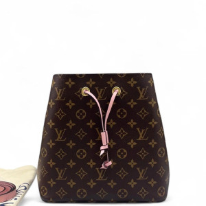 Louis Vuitton Neonoe MM Monogram Pink Brown