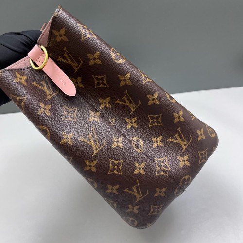 Louis Vuitton Neonoe MM Monogram Pink Brown
