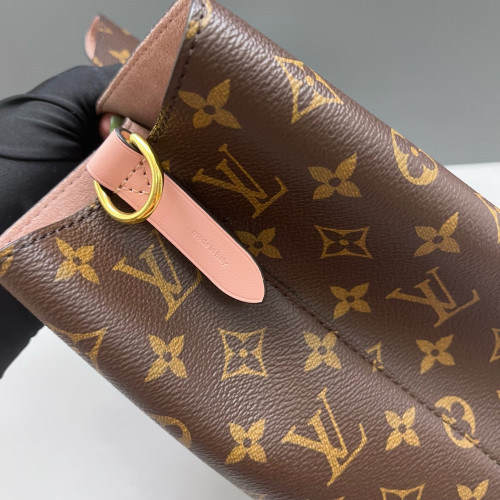 Louis Vuitton Neonoe MM Monogram Pink Brown