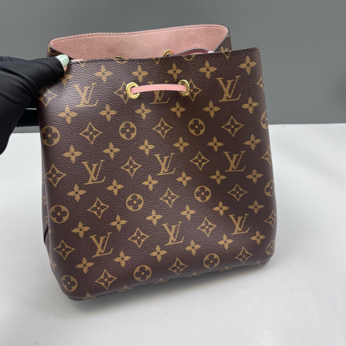 Louis Vuitton Neonoe MM Monogram Pink Brown