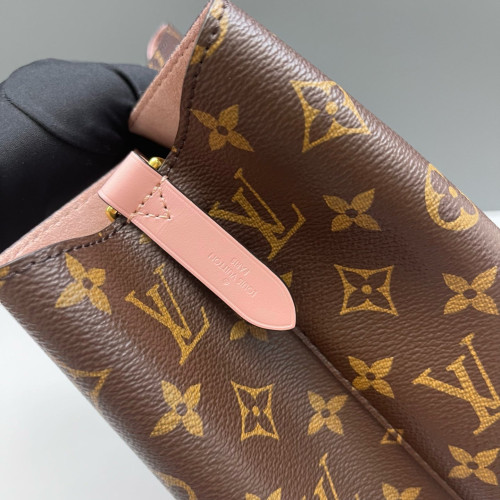 Louis Vuitton Neonoe MM Monogram Pink Brown