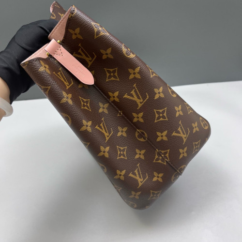 Louis Vuitton Neonoe MM Monogram Pink Brown