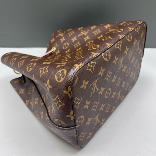 Louis Vuitton Neonoe MM Monogram Pink Brown