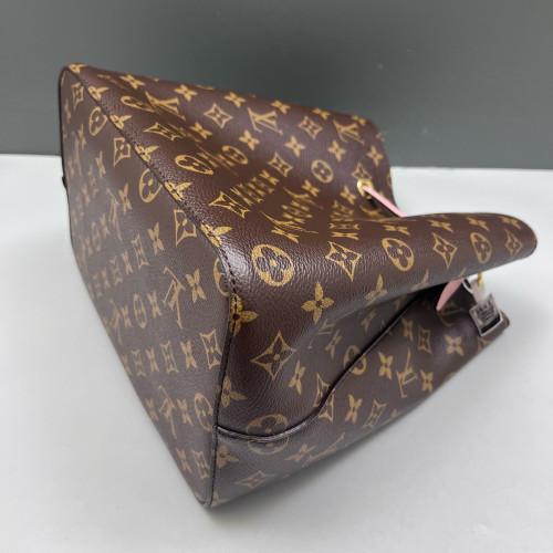 Louis Vuitton Neonoe MM Monogram Pink Brown
