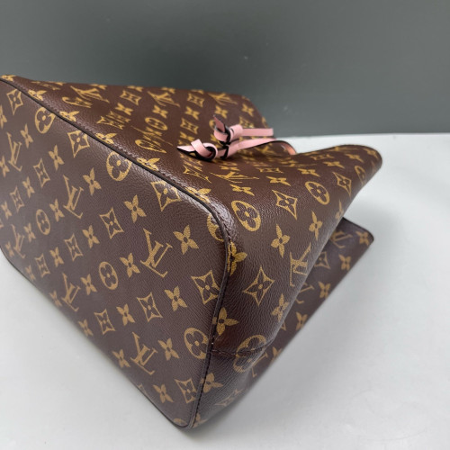 Louis Vuitton Neonoe MM Monogram Pink Brown