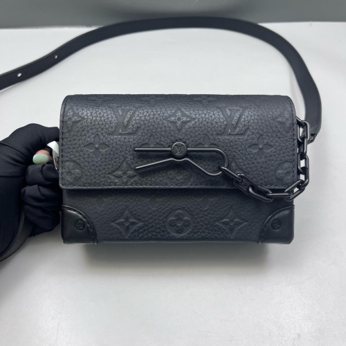 Louis Vuitton Steamer Wearable Wallet Monogram Empreinte Black