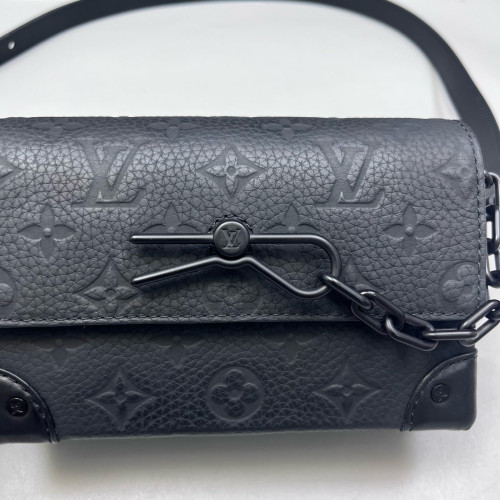 Louis Vuitton Steamer Wearable Wallet Monogram Empreinte Black