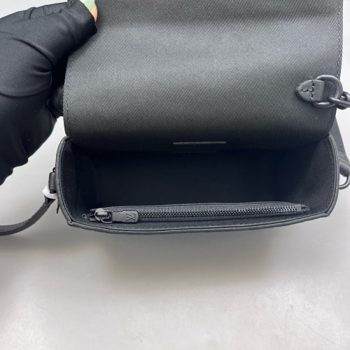 Louis Vuitton Steamer Wearable Wallet Monogram Empreinte Black