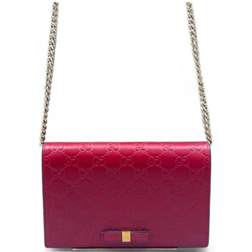 Gucci Shoulder Bag Guccissima Red Gucci Shoulder Bag Guccissima Red