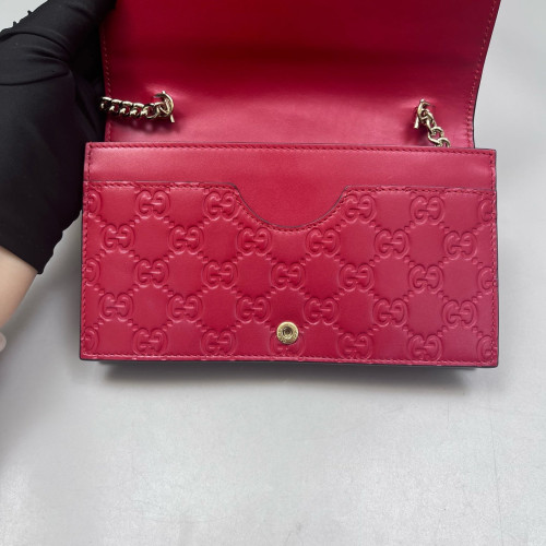 Gucci Shoulder Bag Guccissima Red Gucci Shoulder Bag Guccissima Red