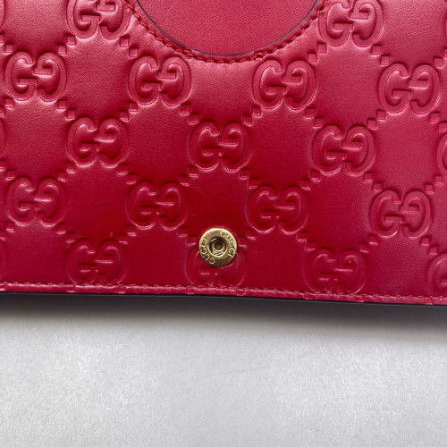 Gucci Shoulder Bag Guccissima Red Gucci Shoulder Bag Guccissima Red