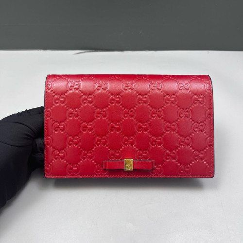 Gucci Shoulder Bag Guccissima Red Gucci Shoulder Bag Guccissima Red