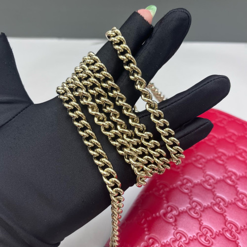 Gucci Shoulder Bag Guccissima Red Gucci Shoulder Bag Guccissima Red