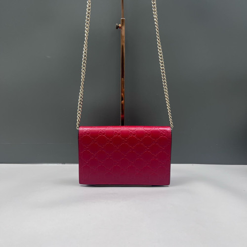 Gucci Shoulder Bag Guccissima Red Gucci Shoulder Bag Guccissima Red