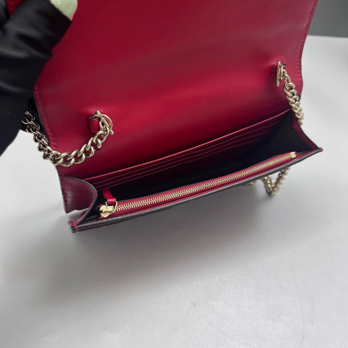 Gucci Shoulder Bag Guccissima Red Gucci Shoulder Bag Guccissima Red