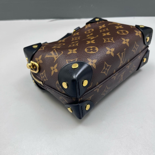 Louis Vuitton Petite Malle Souple Monogram Brown Black