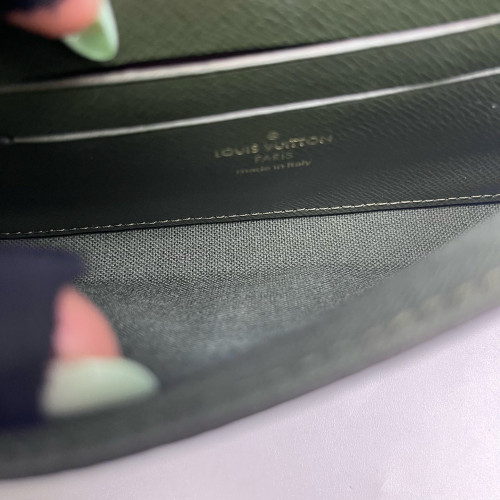 Louis Vuitton Felicie Strap & Go Monogram Brown Green