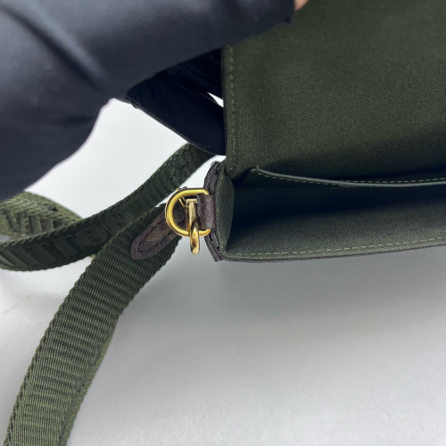 Louis Vuitton Felicie Strap & Go Monogram Brown Green