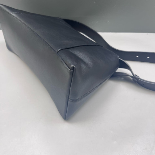 Balenciaga Downtown Shoulder Bag Smooth Calfskin Black