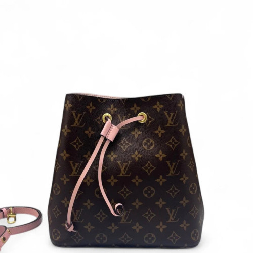 Louis Vuitton Neonoe MM Monogram Brown Pink