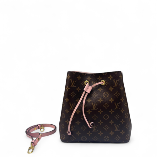 Louis Vuitton Neonoe MM Monogram Brown Pink