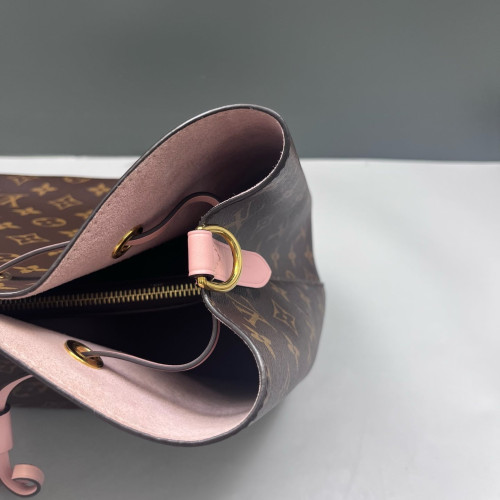 Louis Vuitton Neonoe MM Monogram Brown Pink