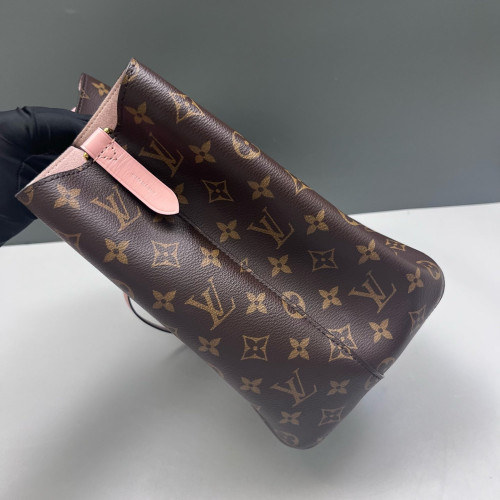 Louis Vuitton Neonoe MM Monogram Brown Pink