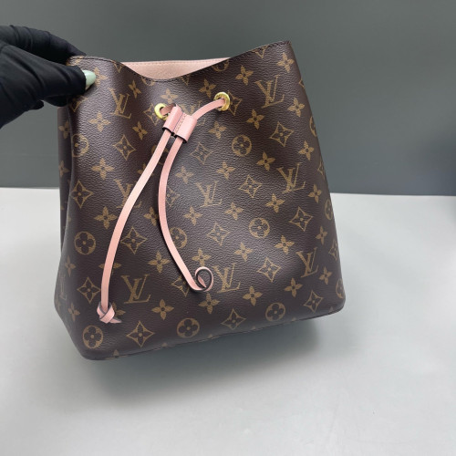 Louis Vuitton Neonoe MM Monogram Brown Pink