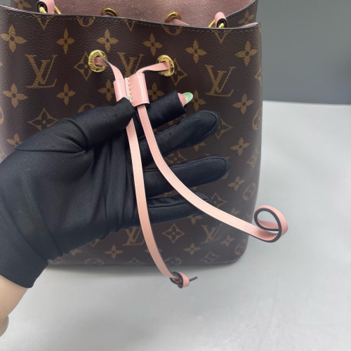 Louis Vuitton Neonoe MM Monogram Brown Pink