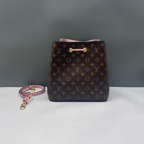 Louis Vuitton Neonoe MM Monogram Brown Pink