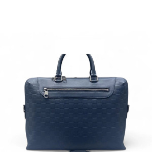 Louis Vuitton Avenue Soft Briefcase Damier Infini Blue