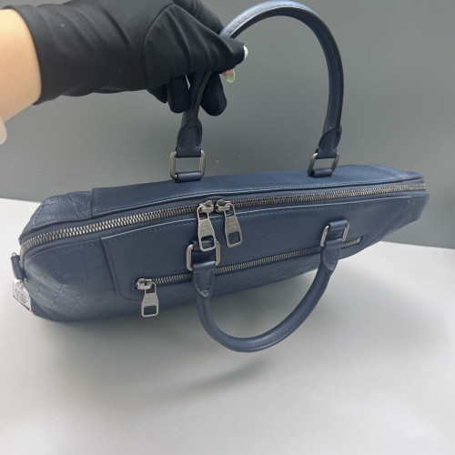Louis Vuitton Avenue Soft Briefcase Damier Infini Blue