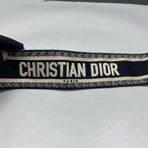 Dior Small Saddle Bag Oblique Blue Beige