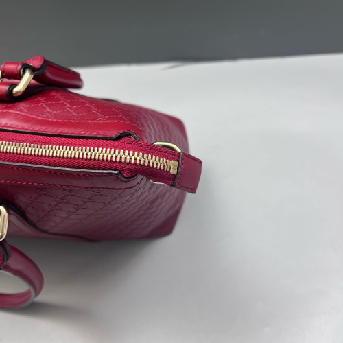 Gucci Tote Bag Microguccissima Red