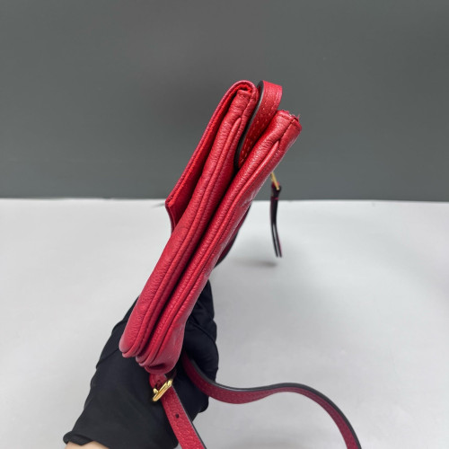 Louis Vuitton Twice Pochette Monogram Empreinte Red