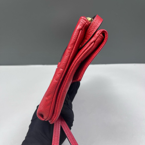 Louis Vuitton Twice Pochette Monogram Empreinte Red