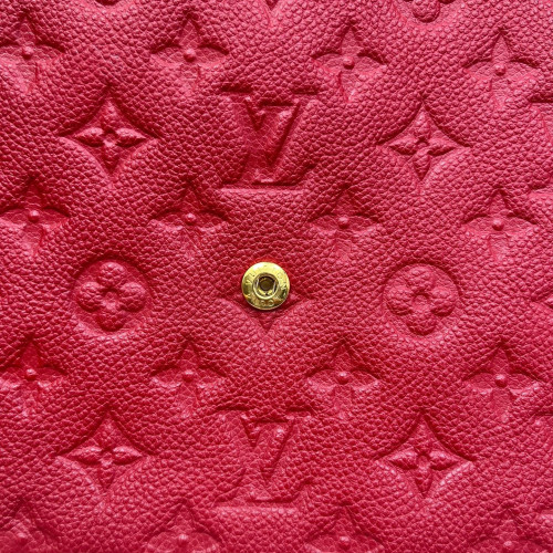 Louis Vuitton Twice Pochette Monogram Empreinte Red