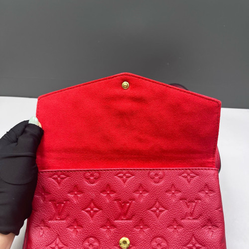 Louis Vuitton Twice Pochette Monogram Empreinte Red