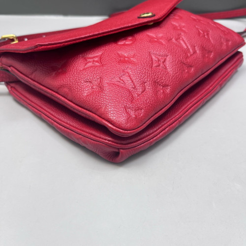 Louis Vuitton Twice Pochette Monogram Empreinte Red