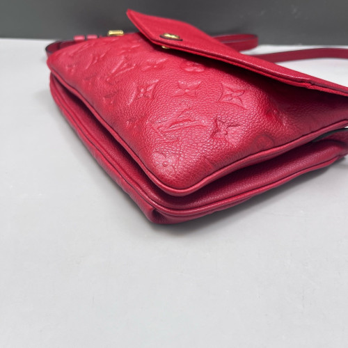 Louis Vuitton Twice Pochette Monogram Empreinte Red