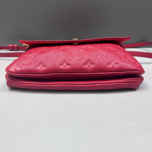 Louis Vuitton Twice Pochette Monogram Empreinte Red