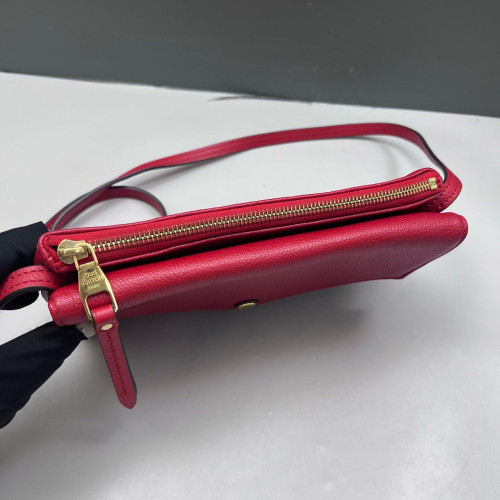 Louis Vuitton Twice Pochette Monogram Empreinte Red