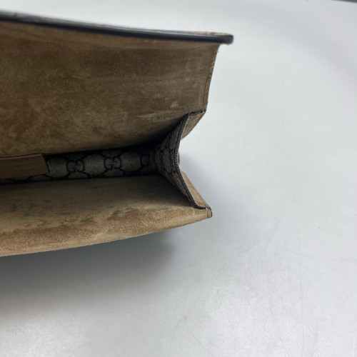Gucci Small Dionysus GG Monogram Camel Beige Brown